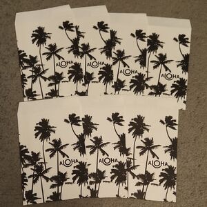 Aloha Collection 7x Paper Gift Bags BNWOT